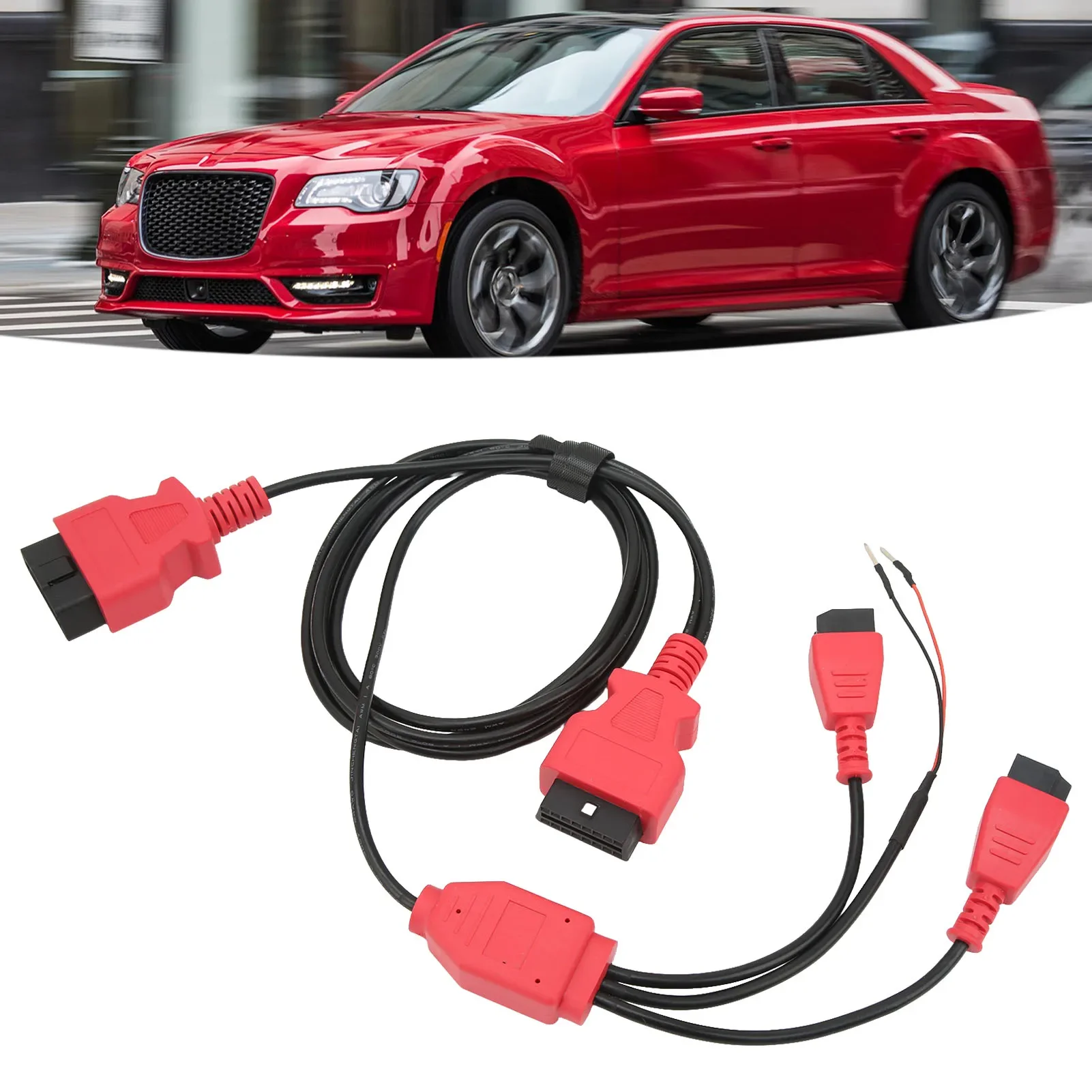 12Pin 8Pin Diagnostic Cable Stable Transmission OBD2 Diagnostic Cable Connector for FCA All Vehicles