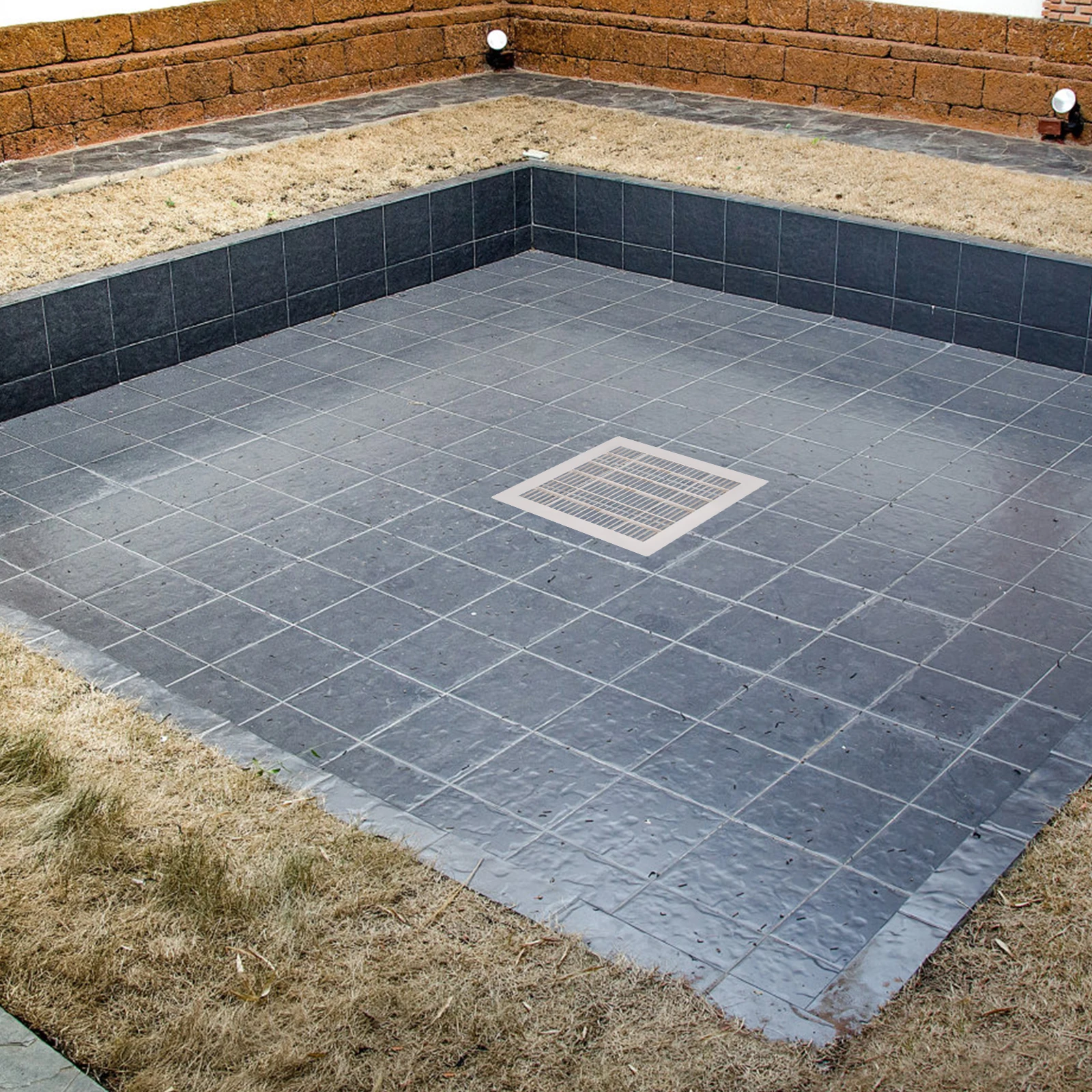 

Square Floor Drainer Tool Plastic Durable Pool Drain Adapter For Spa Aquarium Pond Outdoor Bottom Main Drain Accessory Smooth