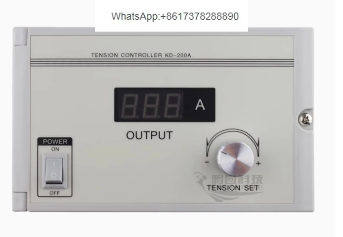 

KD200A manual digital display tension controller KD-200A(2A) magnetic powder brake clutch taper constant regulator