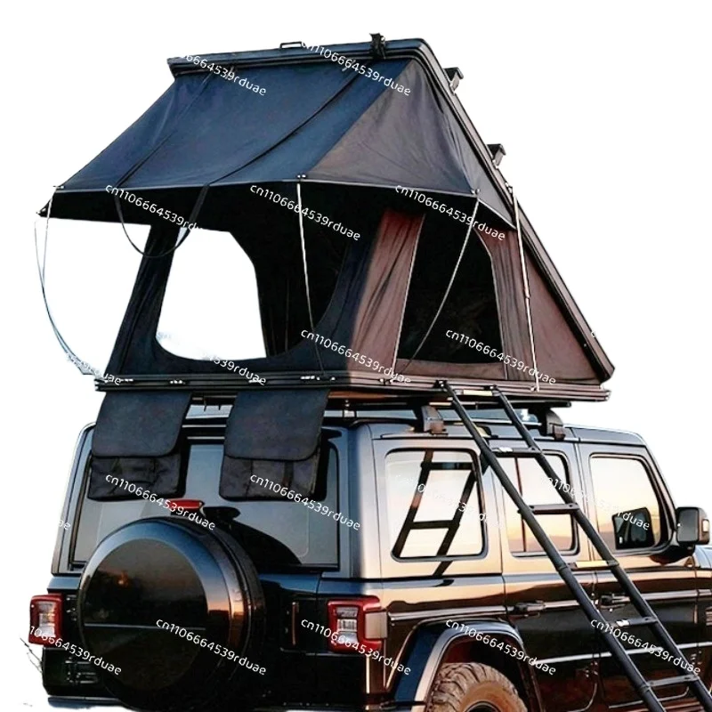 

Triangle tent rainproof car camping equipment automatic aluminum alloy hard shell