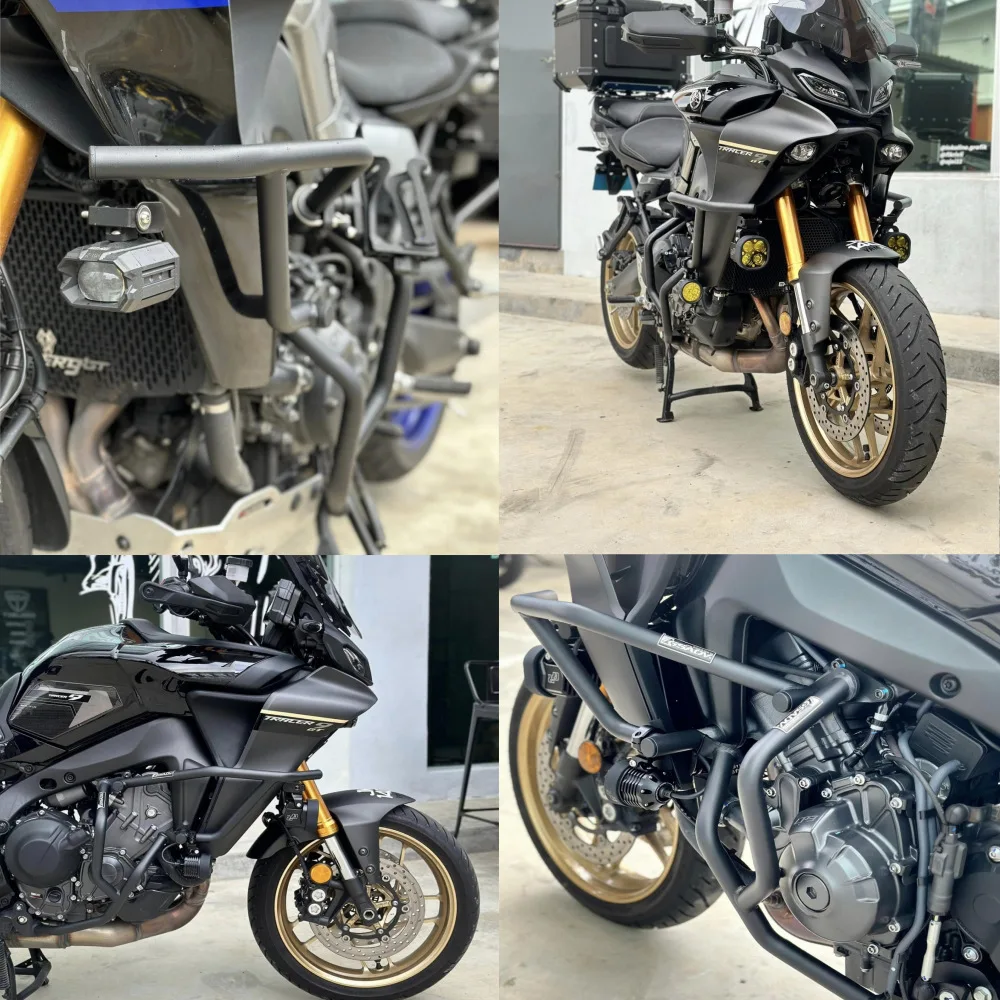 For YAMAHA TRACER 9GT 2021-2025 Motorcycle Engine Guard Highway Crash Bar Fairing Frame Protector Stunt Cage Bumper Accessories