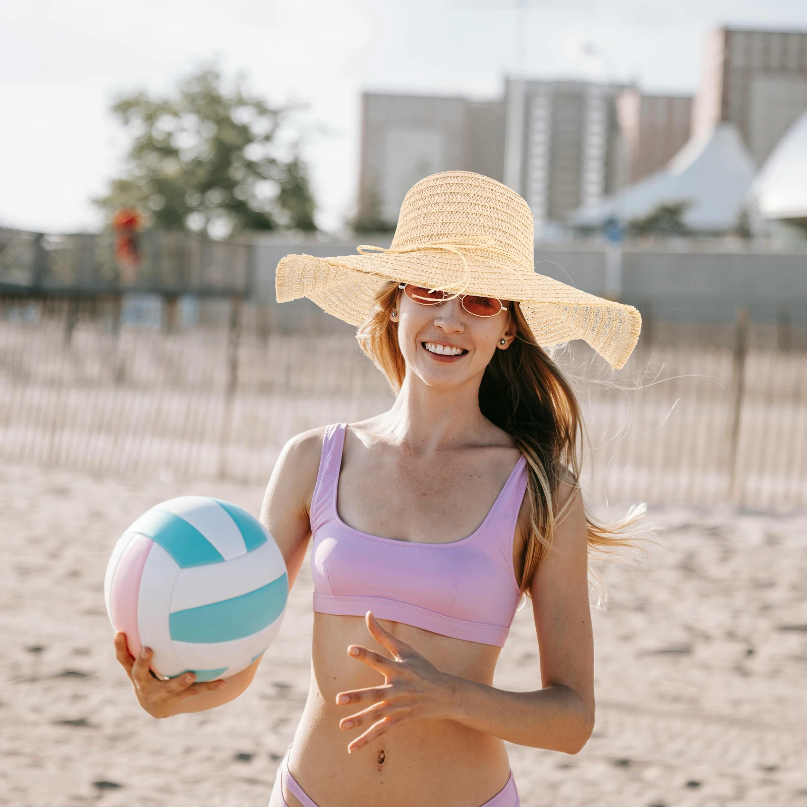 

Women Summer Beach Wide Brim Uv Protection Lightweight Breathable Fisherman Foldable Travel Outdoor Cap For Ladies Tropical