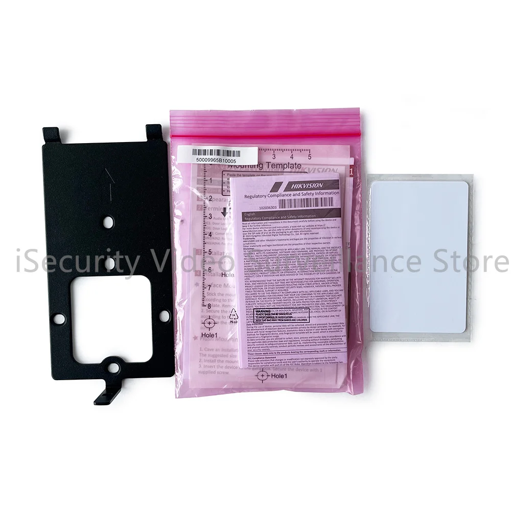 Hikvision DS-KV6133-WME1 WIFI IP فيديو إنترفون محطة الباب جرس الباب فيلا POE وحدة خارجية لاسلكية غطاء المطر باب الهاتف