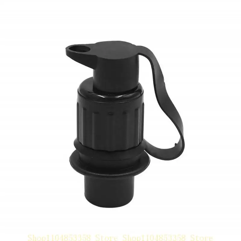 Weatherproof Plug Socket DIN 9680 3-Pin Connector for Trucks RVs Tractors Agricultural Machines