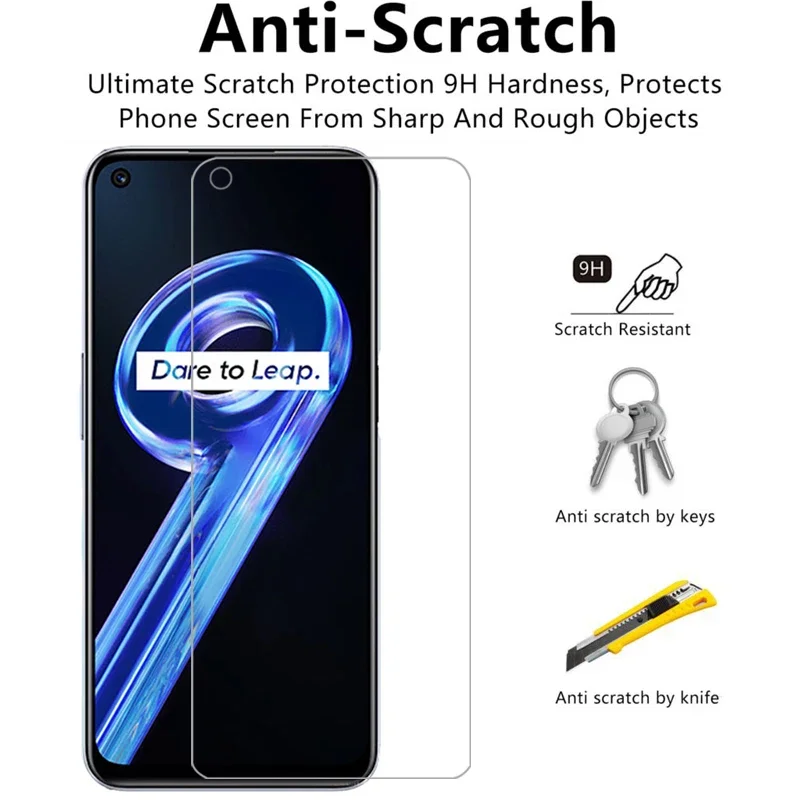 واقي شاشة من الزجاج المقسى لهاتف Realme 9 5g Speed se على فيلم Realme9 Realmi9 Realmi reame relme ralme Real me mi #4