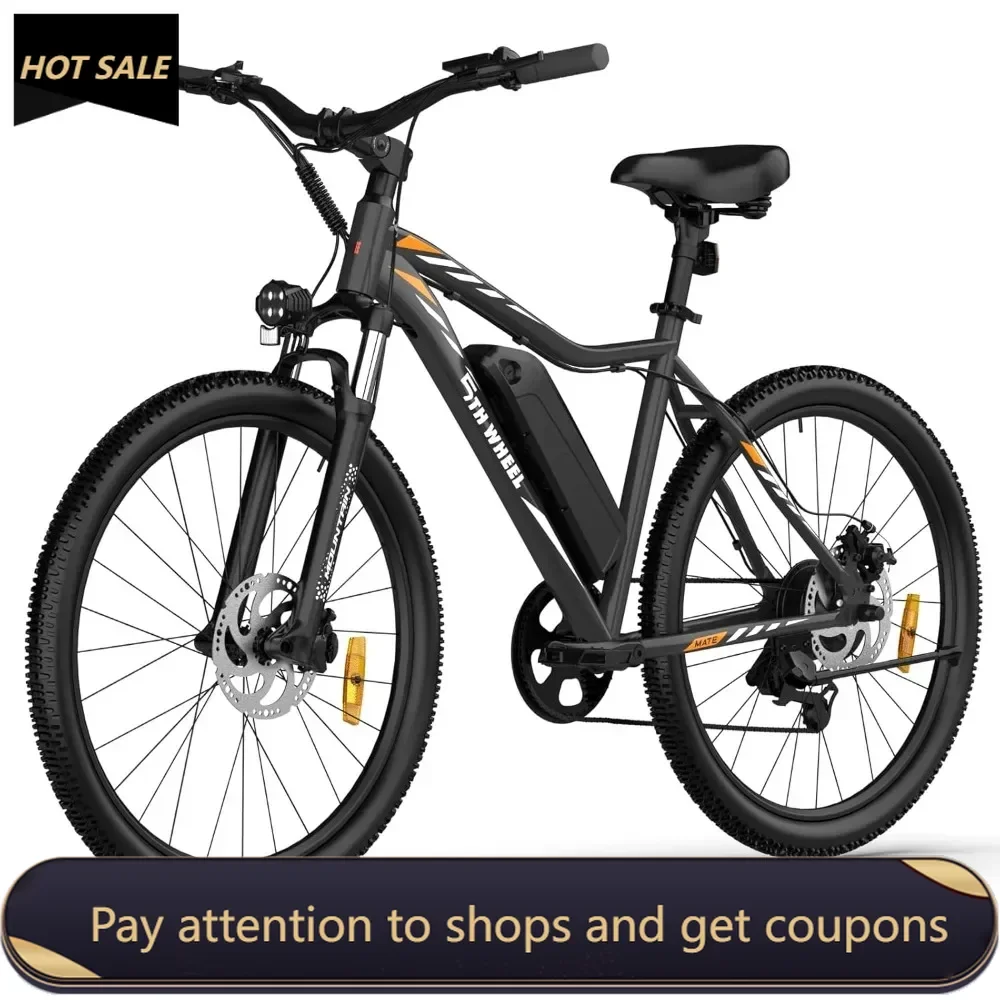 

Electric Bike with 1000W Peak Motor and 468WH Removable Battery Ebike, Color LCD Display Commuting Electric Mountain Bike