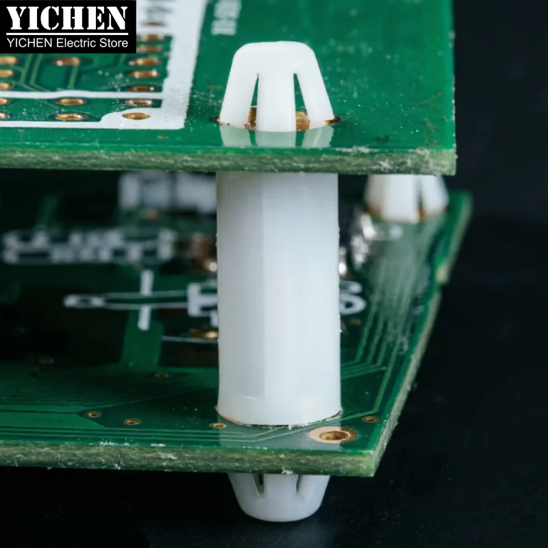 100pcs PCB Spacer Standoff Nylon PA66 Support Column Insulating Mounting Post for 4mm Mount Hole Circuit Board Fastener