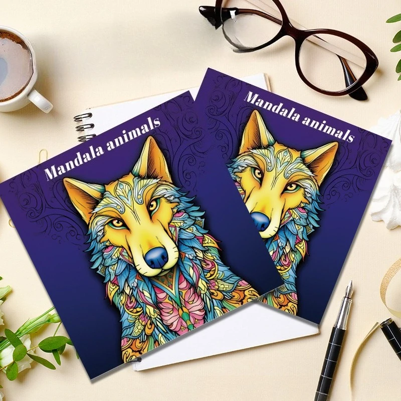 New Character Pattern Coloring Book Graffiti Drawing Notebook Universal Painting Paper For Relaxing Colour Creation
