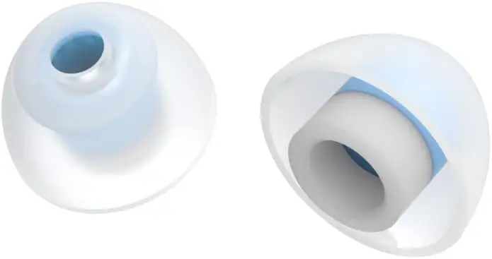 Lepic Nuon Clear Spatial Eartips 3rd Generation Eartips Noise Cancelling Earbuds, Female Vocal Enhance Instrumental