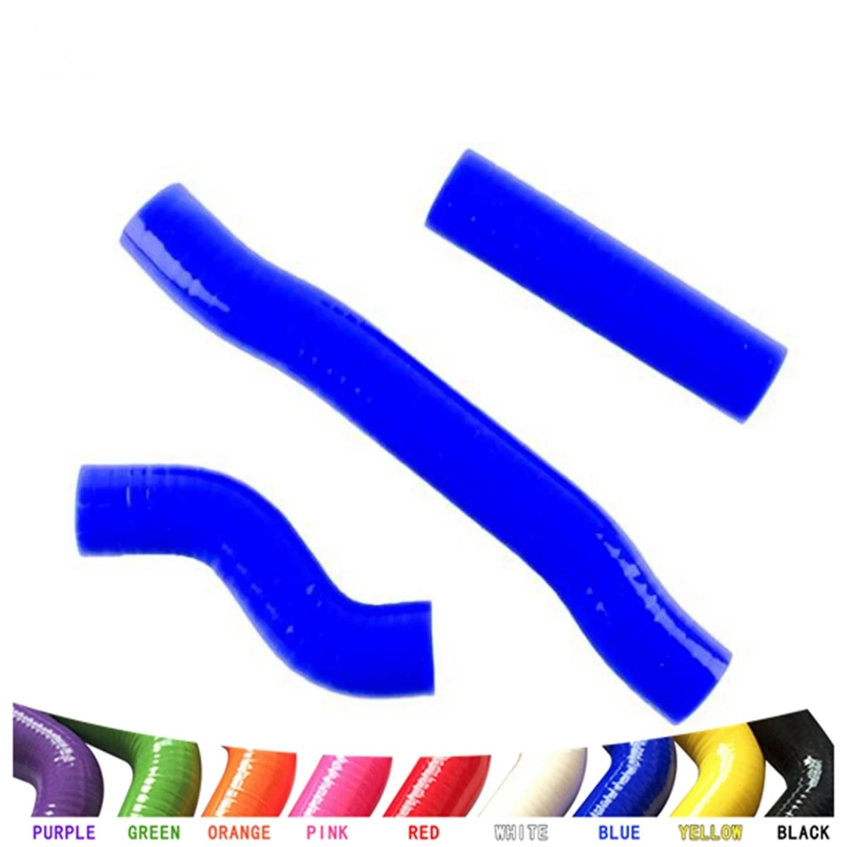 

For Husqvarna Husky TC TE 250 TC250 TE250 2016 2017 2018 2019 2020 Radiator Coolant Silicone Hoses Kit Piping 3Pcs 10 Colors