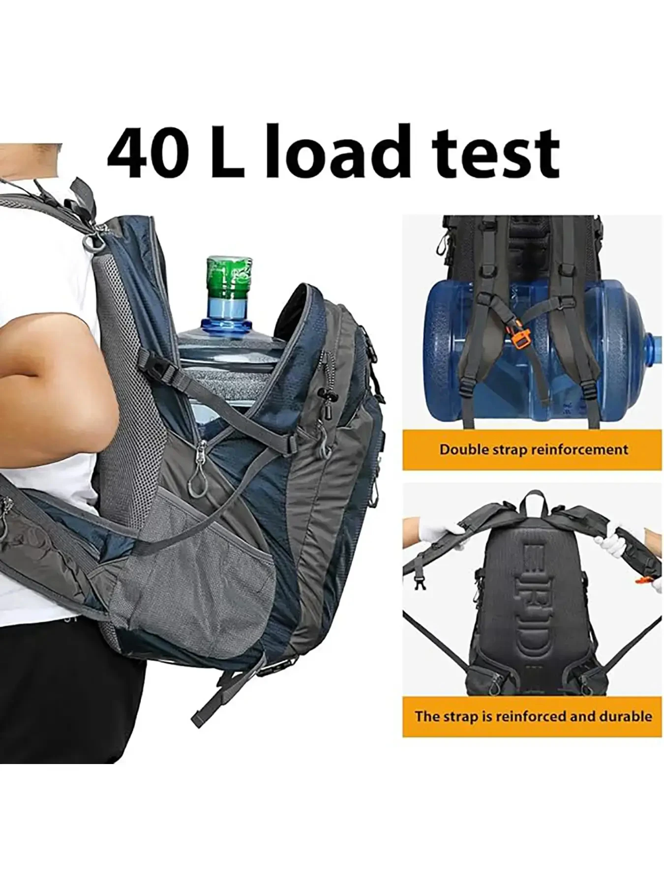 Waterproof Large Capacity Travel Backpack, Multi Functional Mountaineering Bag, Casual Outdoor Camping Hiking Rucksack