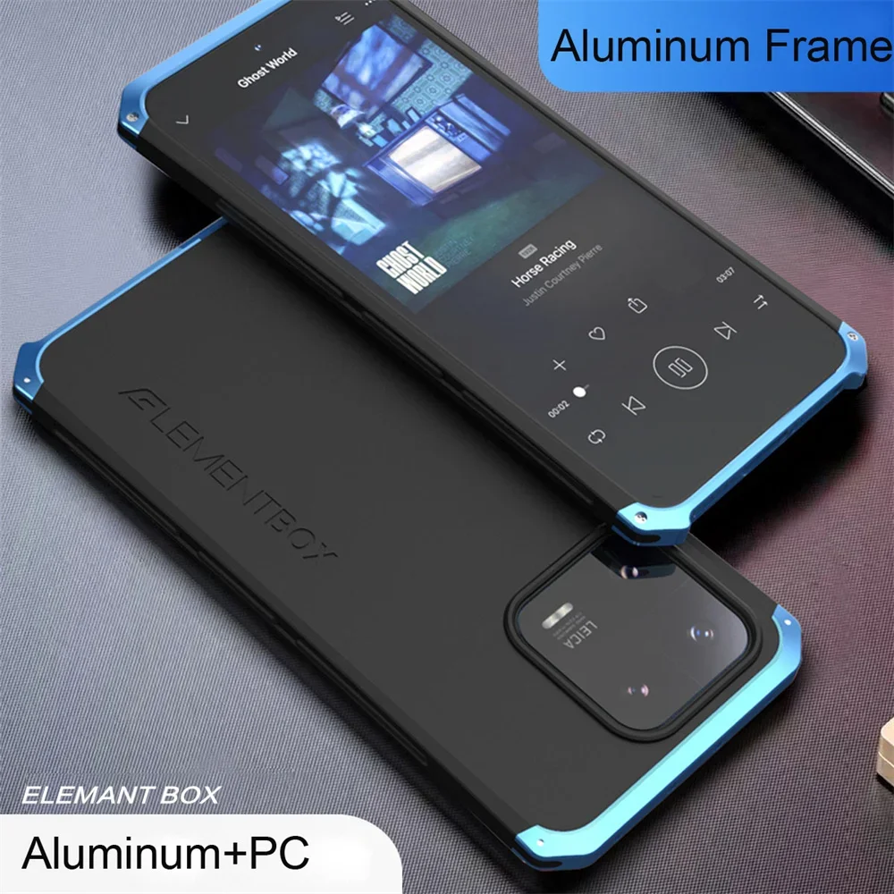 Shockproof Metal Armor Case For Xiaomi 13 Pro Case Luxury Aluminum Frame Matte PC Full Cover Funda For Xiaomi 13 Pro Case Coque