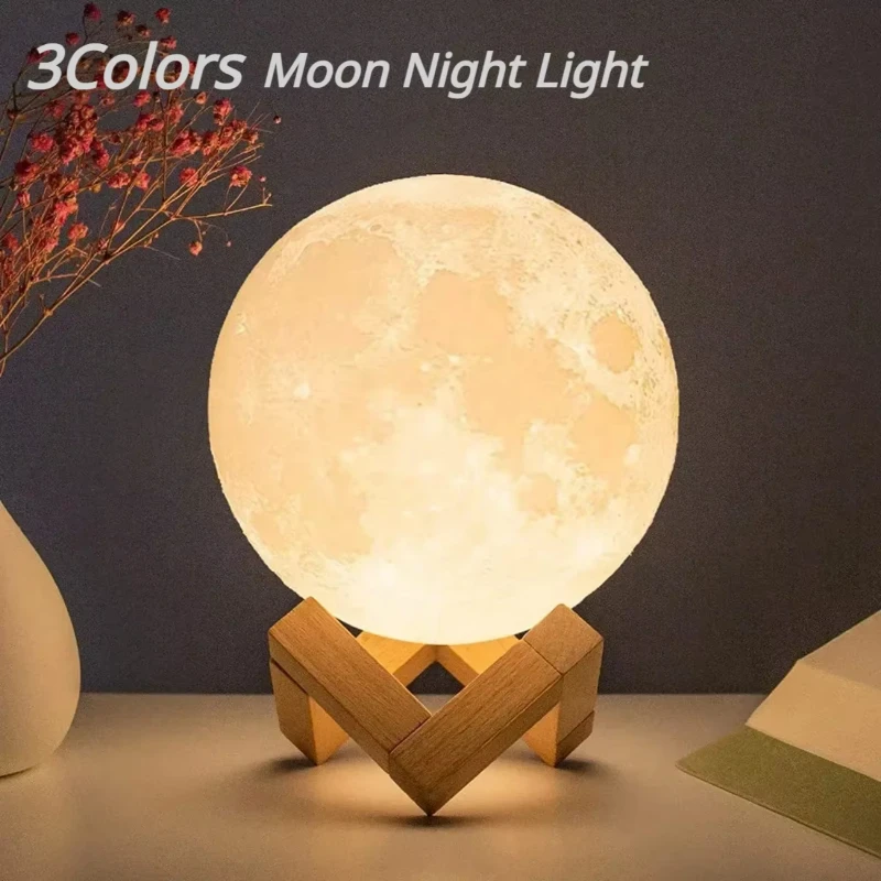 8cm  Lamp  Night Light Battery Powered With Stand Starry Lamp Bedroom Decor Night Lights  Gift  Lamp Led Things for your bedroom