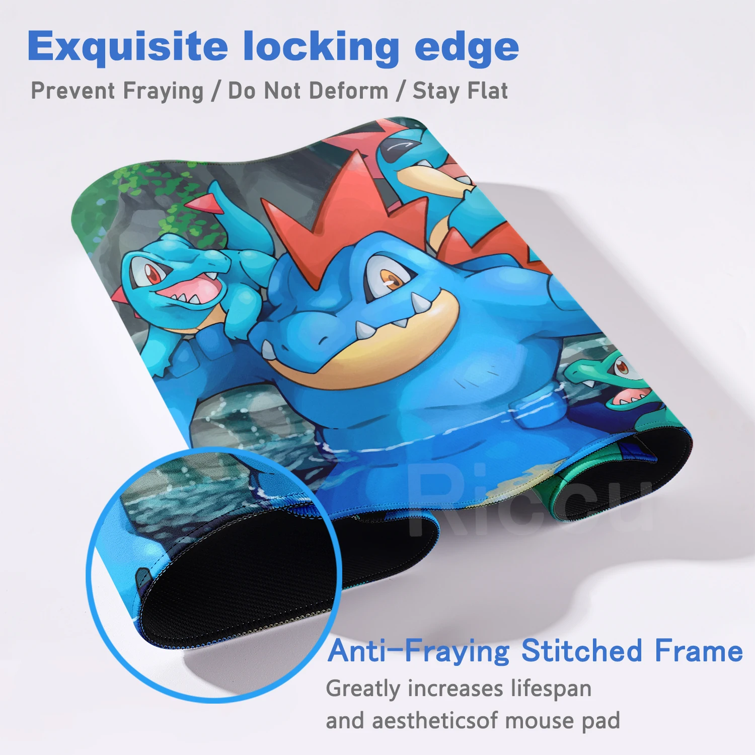 Grand tapis de souris Pokemon  - Gaming Keyboard Typewriter avis et prix