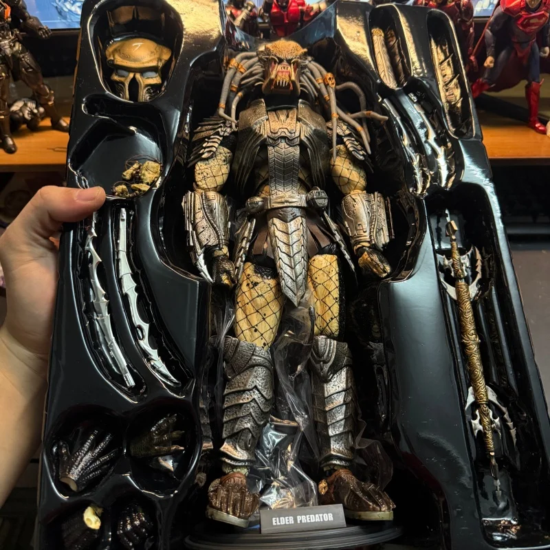 在庫あり Hc 2018年版逃亡者コレクタブル可動フィギュア スカー＆ラヴァージャー プレデターシリーズ スタチュー