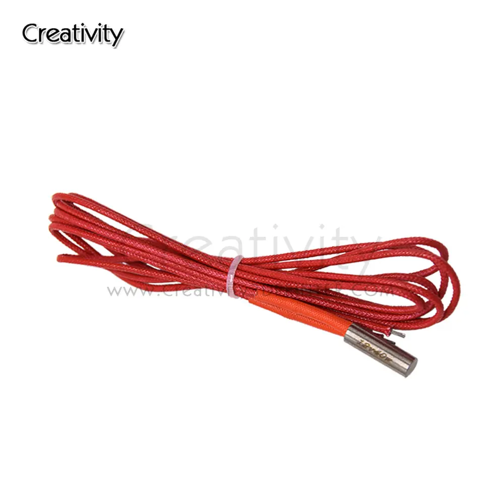 1PC 100K thermistor NTC 3950 12V/24V 40W Cartridge Heater for Cr10 cr10s Ender3V2 Ender3 Hotend kit 3dprinter parts