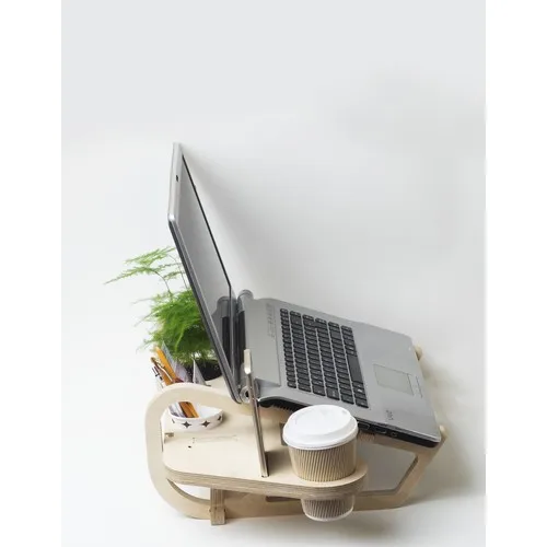 Handmade Wooden Stylish Quality Notebook Stand Laptop Stand Wood Accessories Table For Lap Top Notebook Stand Fast Delivery Fad