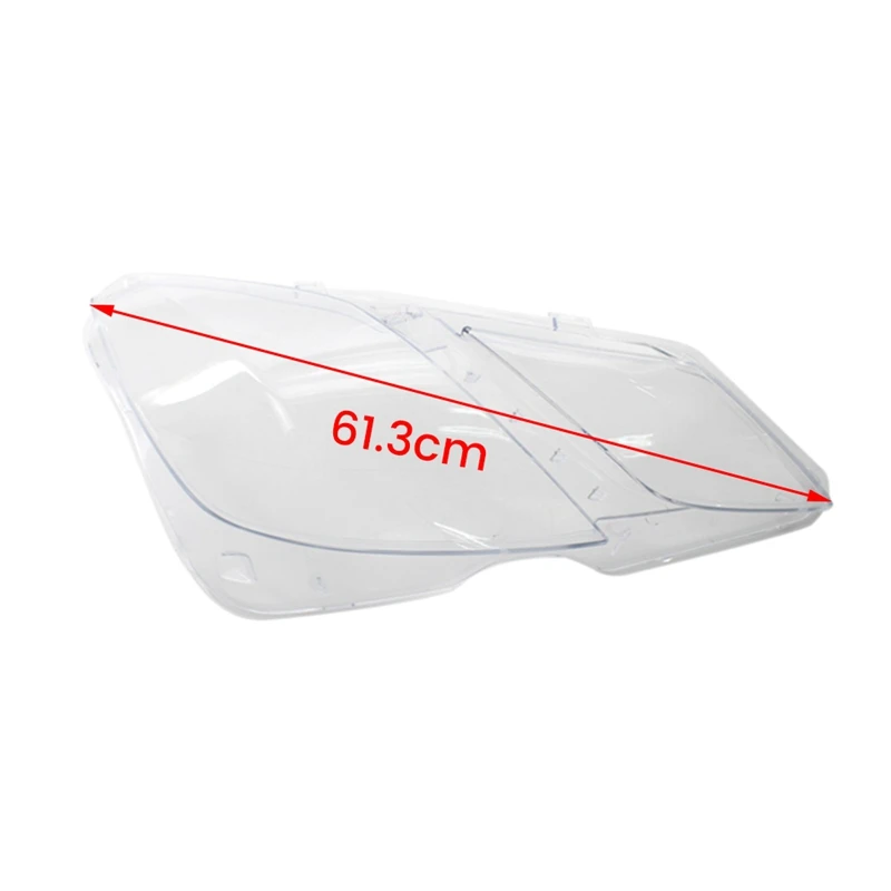 Car Front Transparent Cover Head Light Lampshade For Benz W207 E200 E260 E300 E350 E500 E-Class Coupe 2009-2012