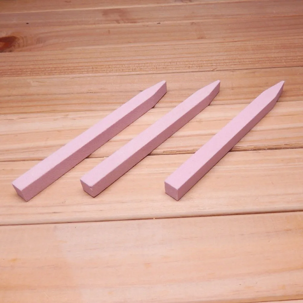 

3pcs Polisher Stone Cuticle Remover Dead Skin Grinder Manicure Tool For Home Professional Use Nail Art Engraving Pen