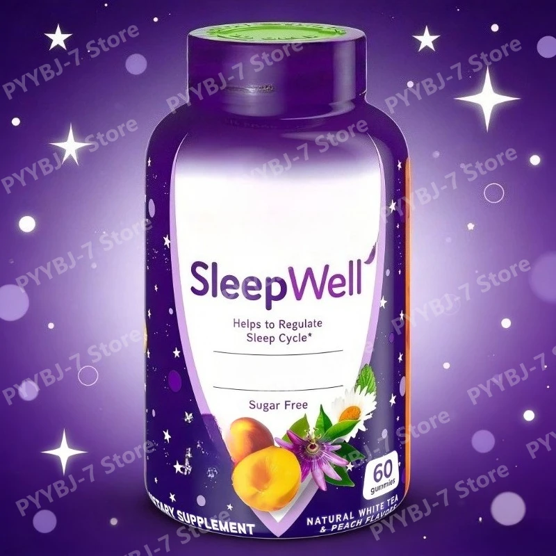 

Травяные жевательные конфеты Herbal Relax с ромашкой, лимонником и пассифлорой для ночного восстановления, 60 штук