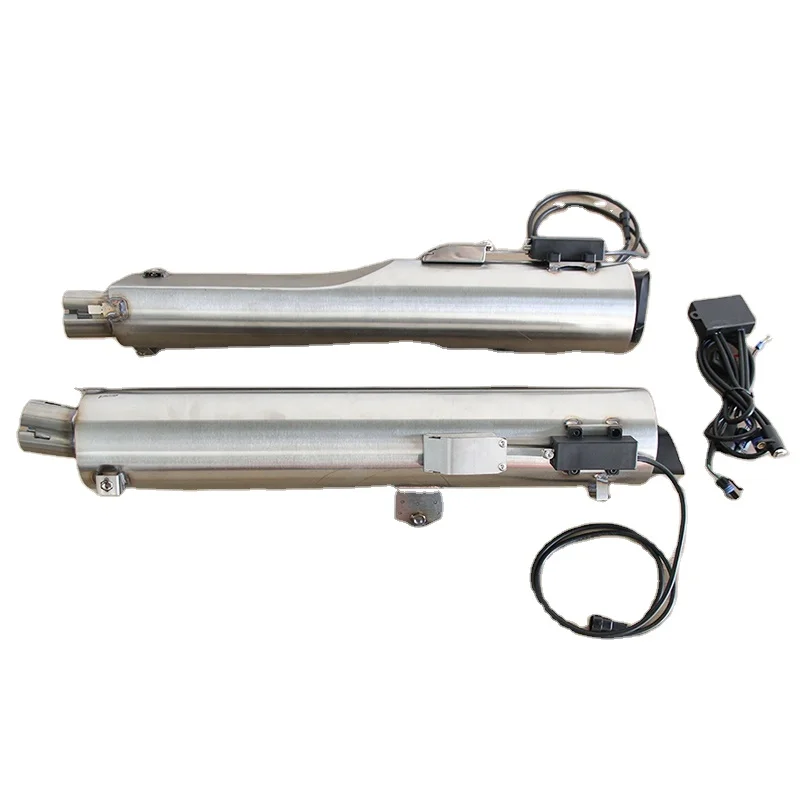

GoldWing Fit 1800 Bike Exhaust System Electronically Adjustable Performance Sport With Stainless Steel Cover New Condition