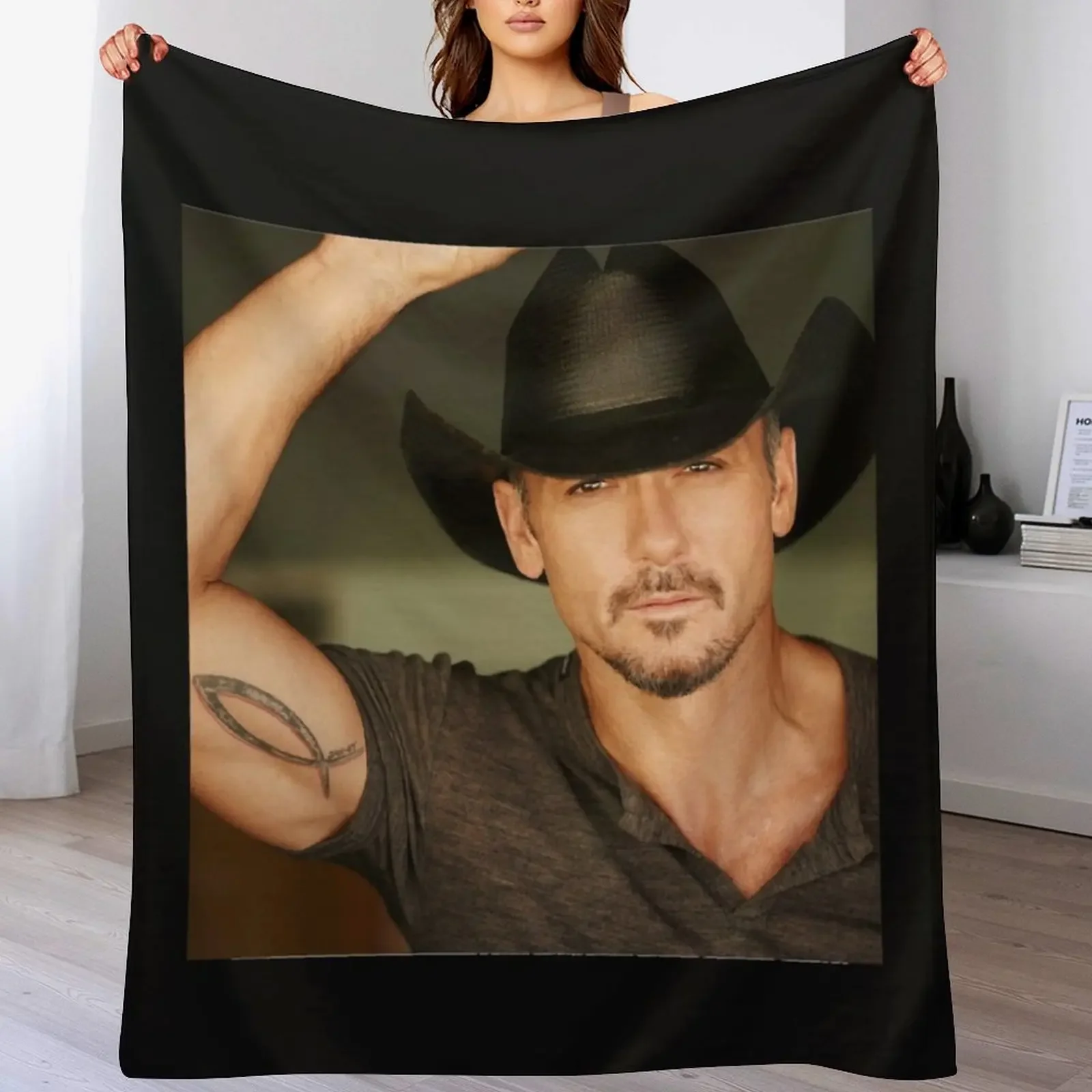 

mcgraw tim Throw Blanket Fuzzy Plush Throw Blanket for Sofa Chair