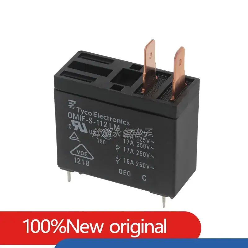 Original New TE Relay OMIF-S-105LM OMIF-S-112LM OMIF-S-124LM 20A 4PIN 5V 12V 24V Power Relay