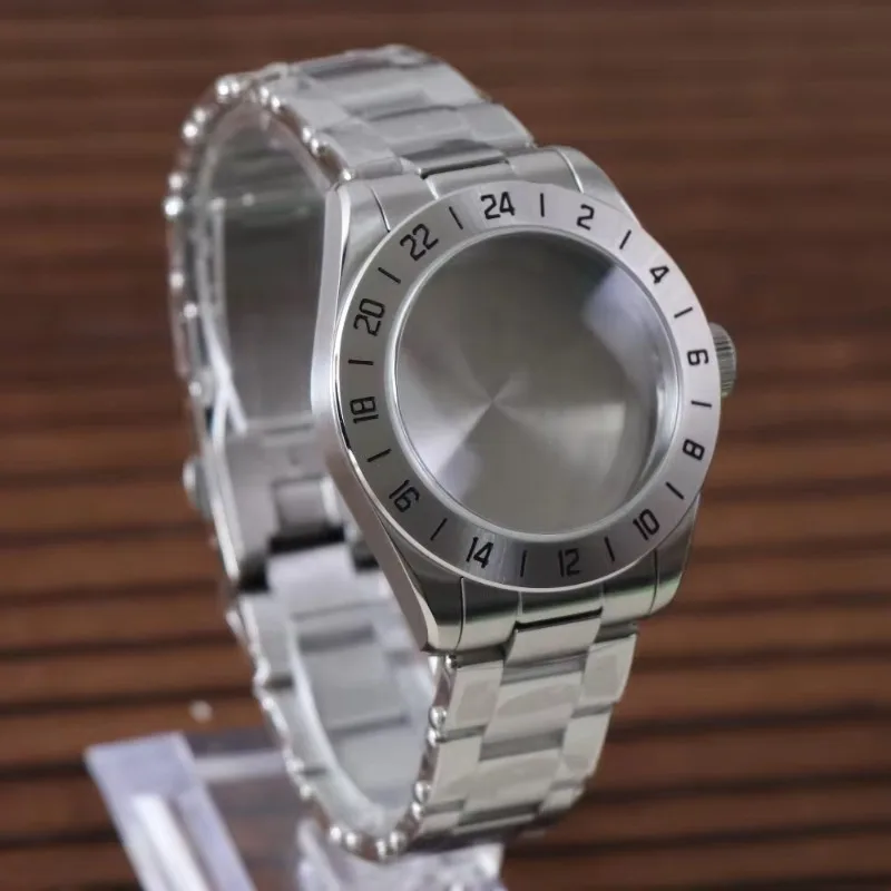 حافظة ملحقات الساعة 39 ملم، علبة ساعة من الفولاذ المقاوم للصدأ، مناسبة لحركة NH34، 35، 36 #5