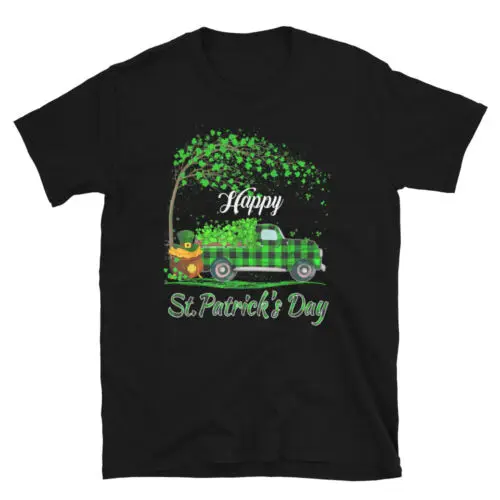 St. Patrick's Day Green Buffalo Truck Unisex T-Shirt