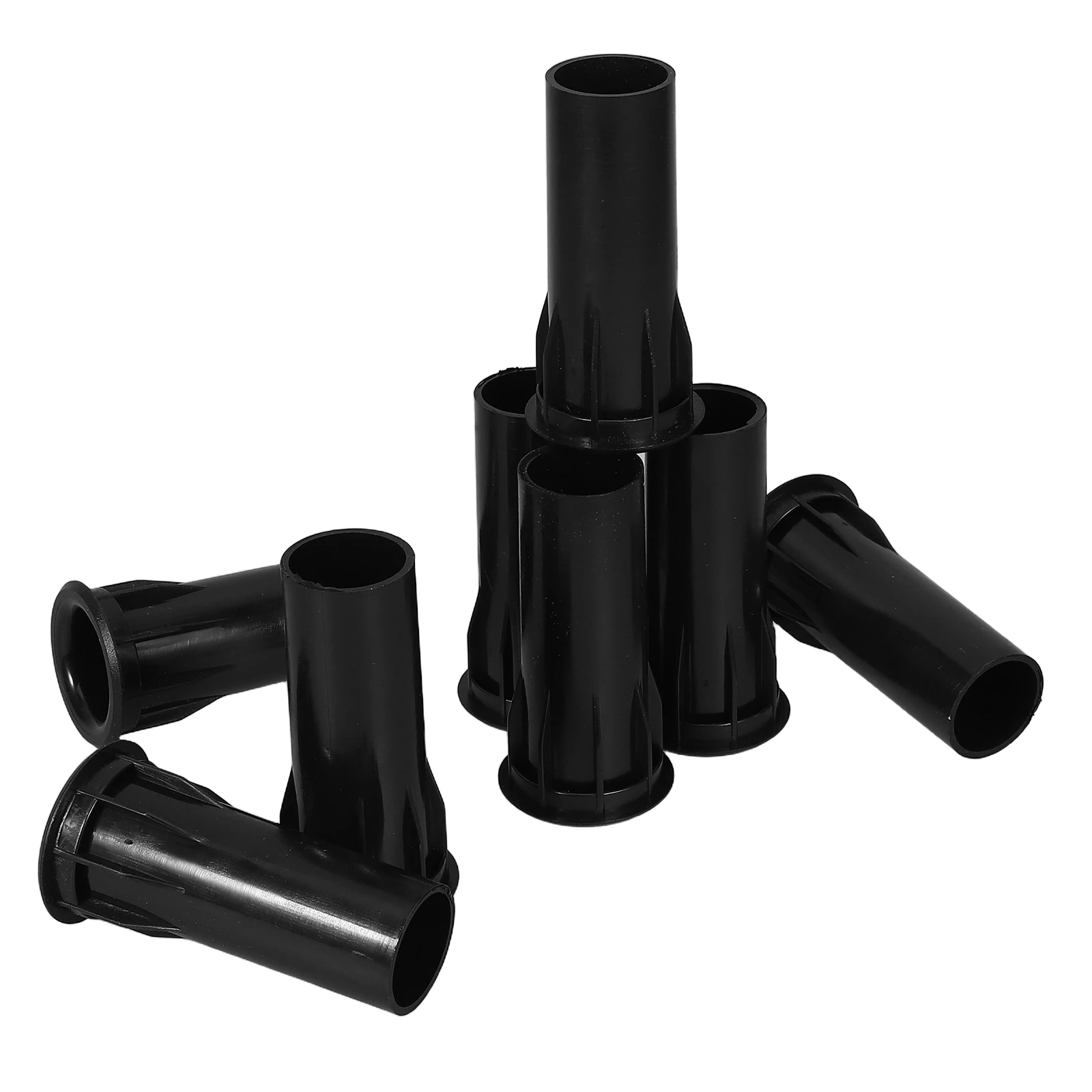 

8pcs Bass Reflex Tube Subwoofer Air Black Plastic Speaker Sound Upgrade Compatible with Various Models Portable Audio for Home