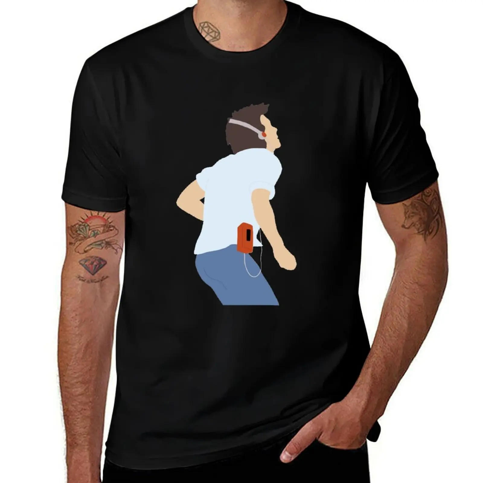 

Footloose// Illustration poster T-Shirt man t shirts for men casual man t shirt cotton man tshirt T-Shirt
