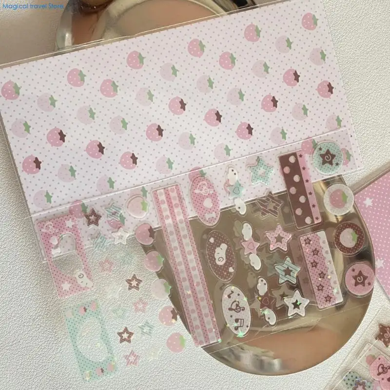 N2UB Glittering Decorative Sticker Phone Case Sticker For Journal Phone Case Laptop