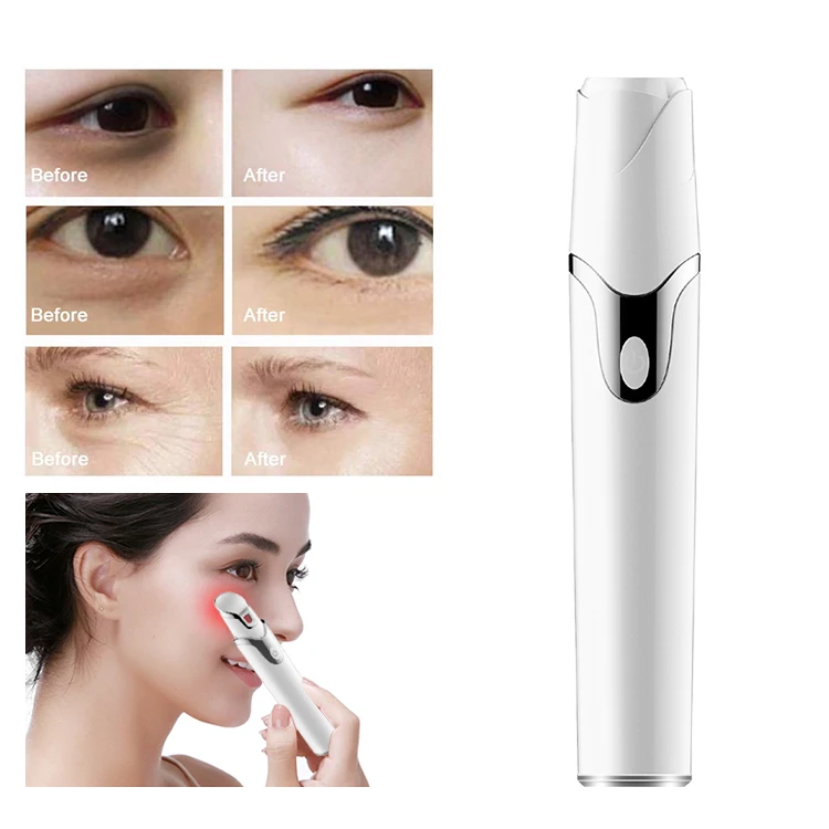 Professional Microcurrent Red Light Massage Wand - Facial Eye Multi-Use Beauty Tool for Salon & Home Care