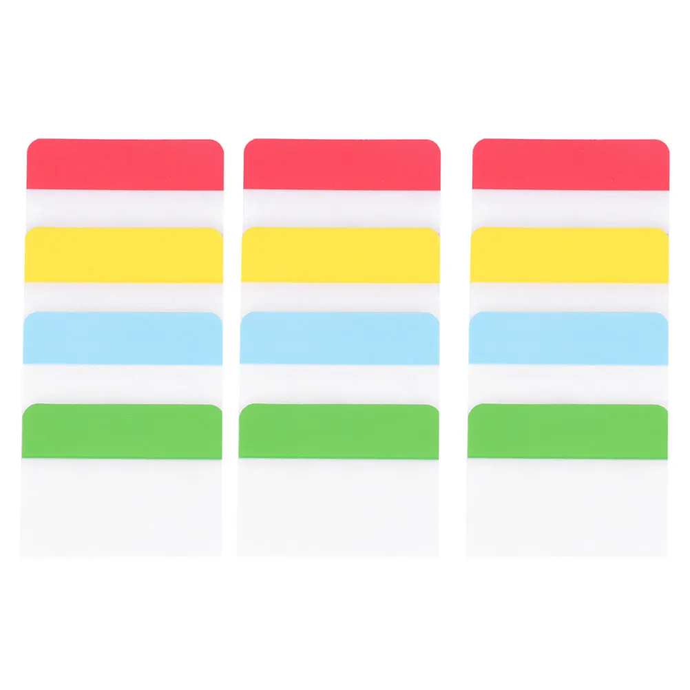 

3 Sets Bright Color Index Tabs Bookmarks Page Markers Labels Text Highlighter Strips Reading Accessories Memo for Book