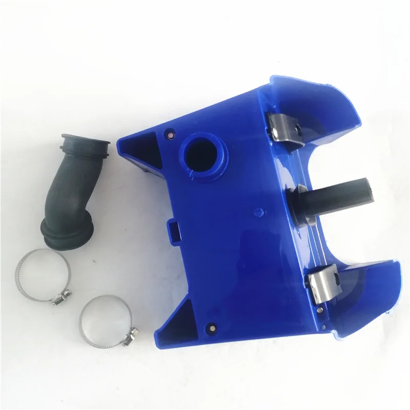 Blue Air Box Filter Assembly for Yamaha PEEWEE PW80 PW 80 Pit Dirt Bikes Motorcycle Air Filter Box Parts