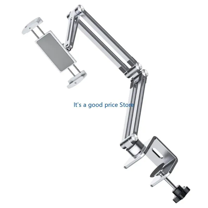  Universals Aluminum Tablets Desk Mount Arm For Desks Clamps 4 To 12.9inch Screens