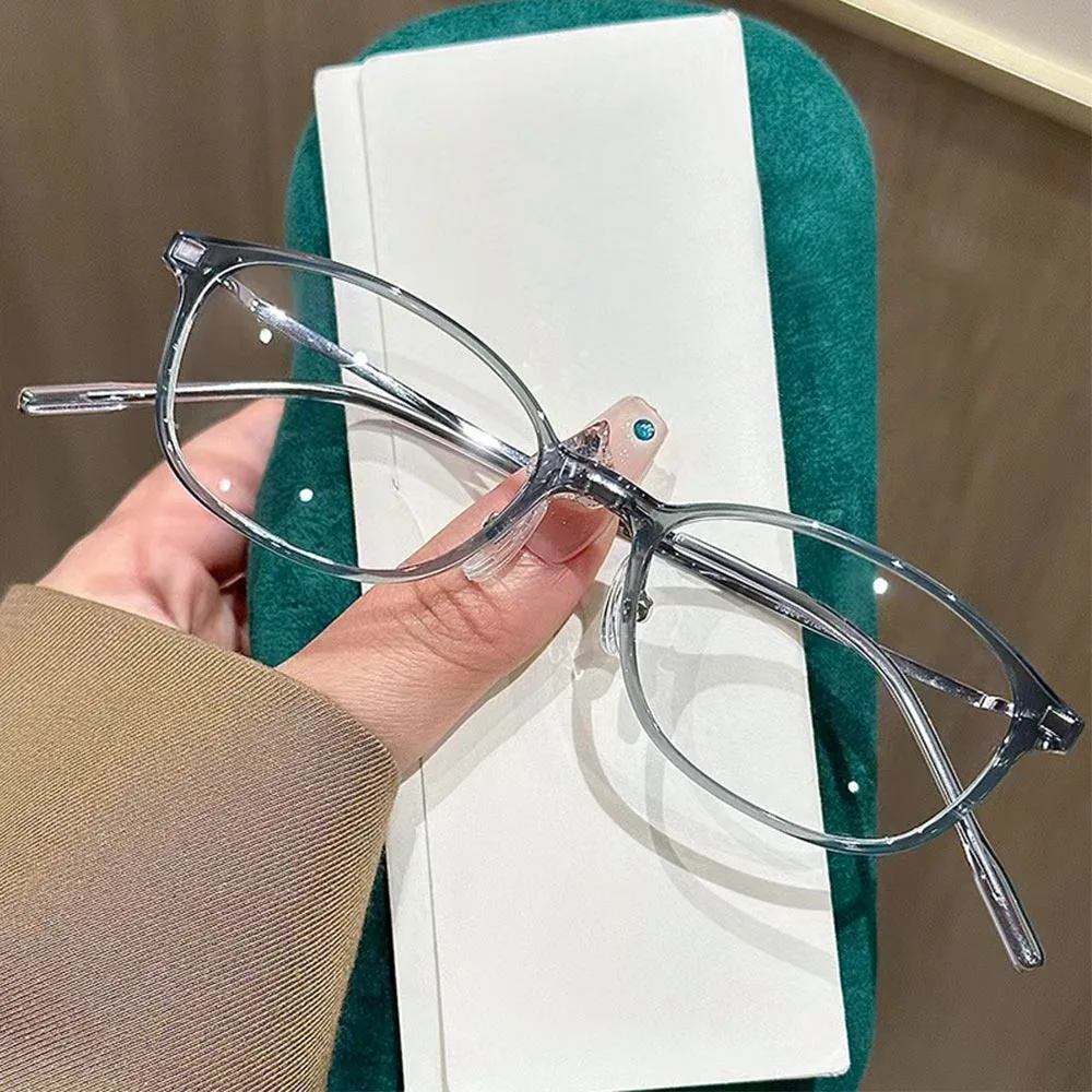 

Blue Ray Blocking Anti-Blue Light Glasses Eye Protection Metal Square Eyeglasses Ultralight Computer Goggles Men Women