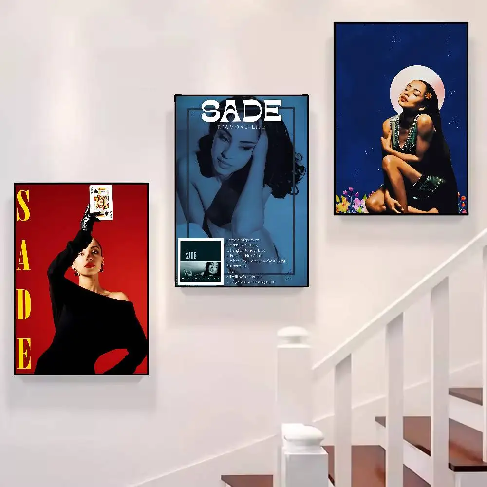 Popular Singer S-S-sade-ES Gift Frameless Poster Personalized Gift For Lovers Customizable Home Decor