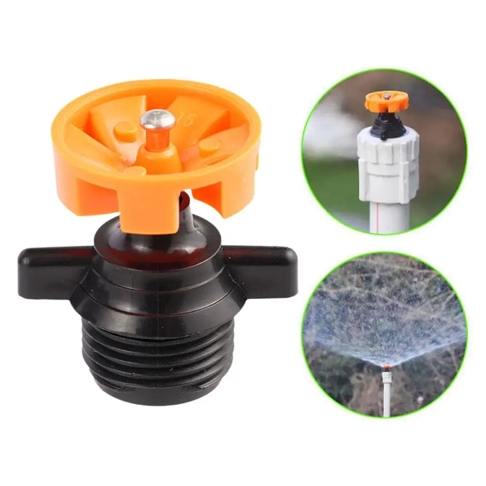 1/10PCS 360° Agricultural Garden Inverted Ground Insertion Plastic Nozzle 1/2