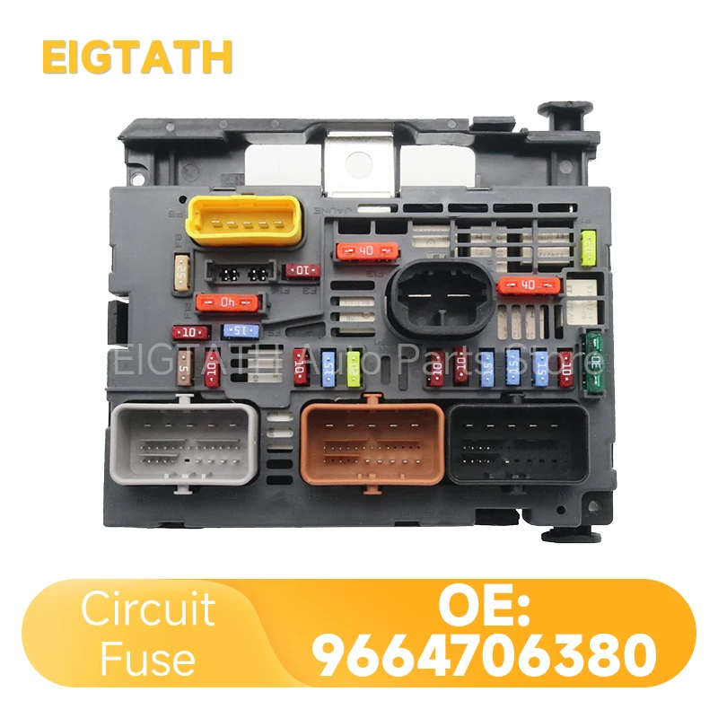 

9664706380 BSI Fuse Box Control Unit For Citroen C5 RD TD Peugeot 308 3008 2008 High Quality Interior Accessories Wear Parts New