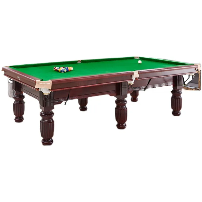 

Standard Pool Table Household Multifunctional 2-in-1 American Black Eight Black 8 Indoor Chinese Marble
