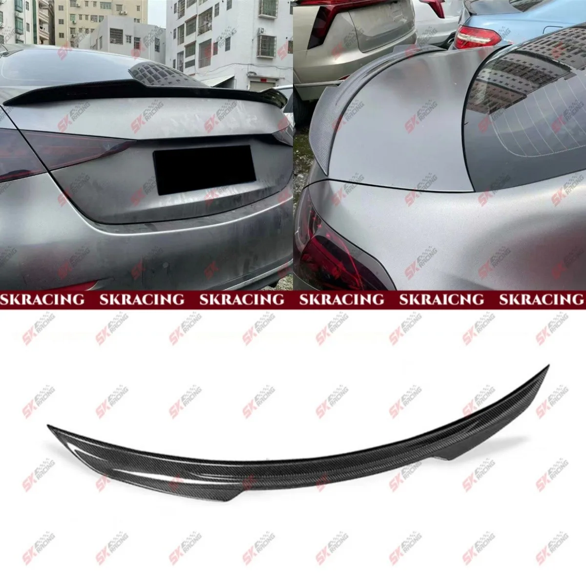 

For Benz C-Class W206 C200 C300 C43AMG 22+ Forged/Carbon Fiber Rear Spoiler Wing