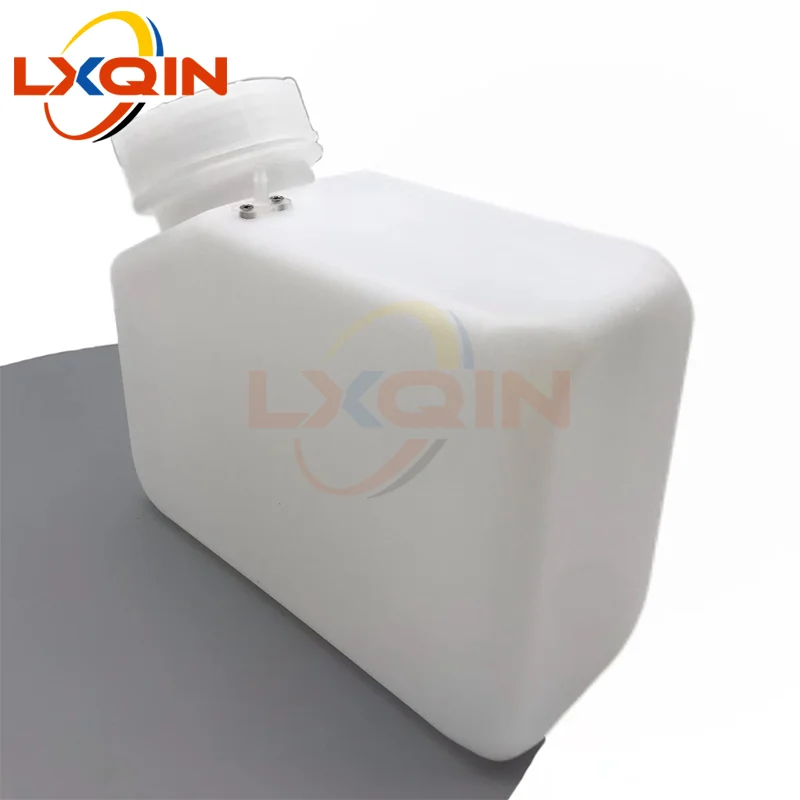 LXQIN 2pcs 1500ml single ink outlet empty tank Eco solvent/UV ink for Mimaki Roland large format printer ink cartridge