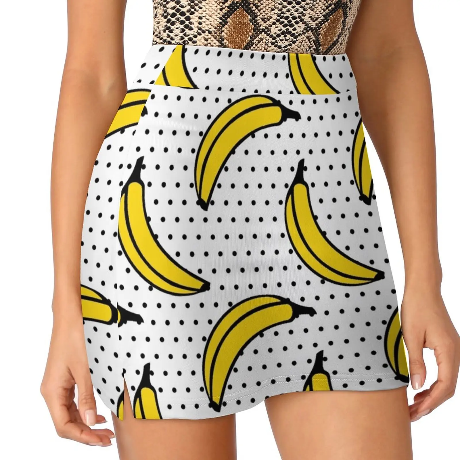 

Polka Dot Banana Print Light Proof Trouser Skirt night club outfits dresses summer woman 2023