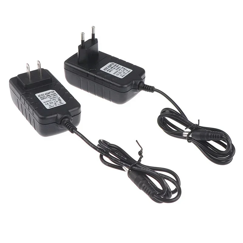 DC 24V 2A Power Supply Adapter Charger 36W US/EU Plug AC 100-240V for UV LED