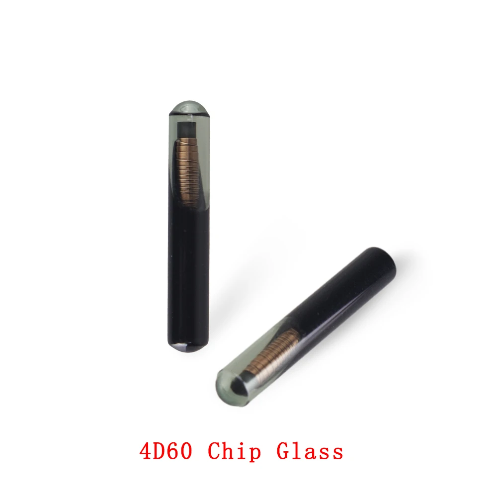 KEYYOU klucz samochodowy pusty Chip 4D ID40 ID44 ID46 ID63 40 bitów/80 bity ID48 ID60 szkło ID70 ID8E T5 4C G Chip akcesorium samochodowe