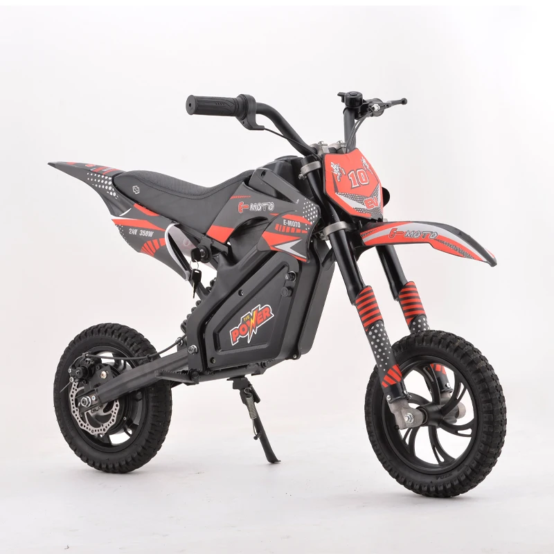 24v 350w 25km/h Electric Dirt Bikes for Kids 8 9 Years Old To Go Fast Electric Motorbike