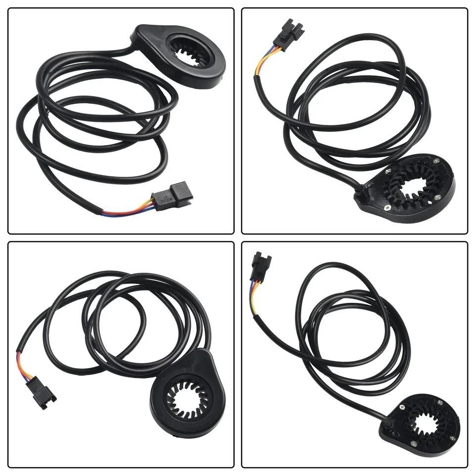 Produktbild von E-Bike PAS-Sensor – 12 Magnete, 3-polig Wasserdicht, Tretunterstützungssensor Für Elektrofahrräder