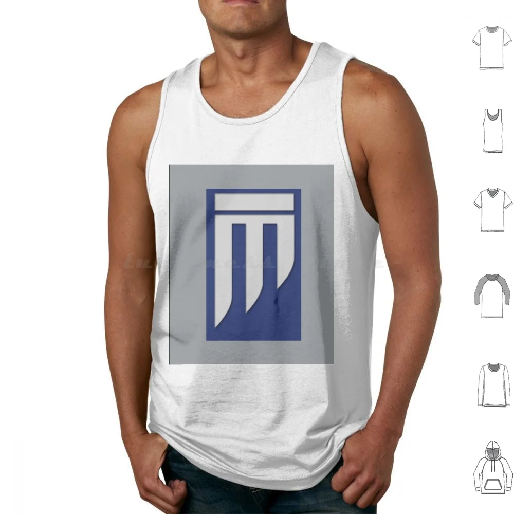 Murkoff Corporation Outlast Logo Fan Art Tank Tops Print Cotton Variant Merkoff Corp Corporation Outlast Outlast 2 Miles