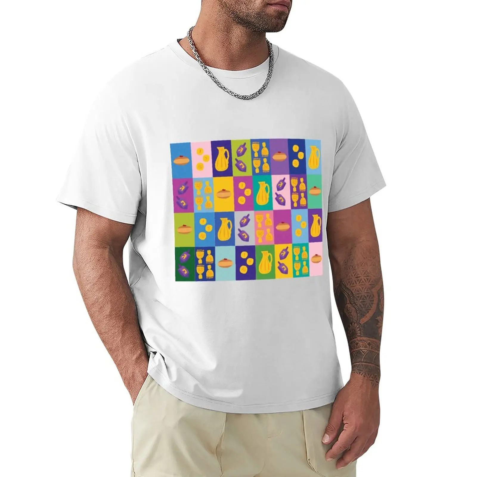 

Chanukah Smorgasbord Cool Mix T-Shirt vintage blacks hippie clothes men t shirts